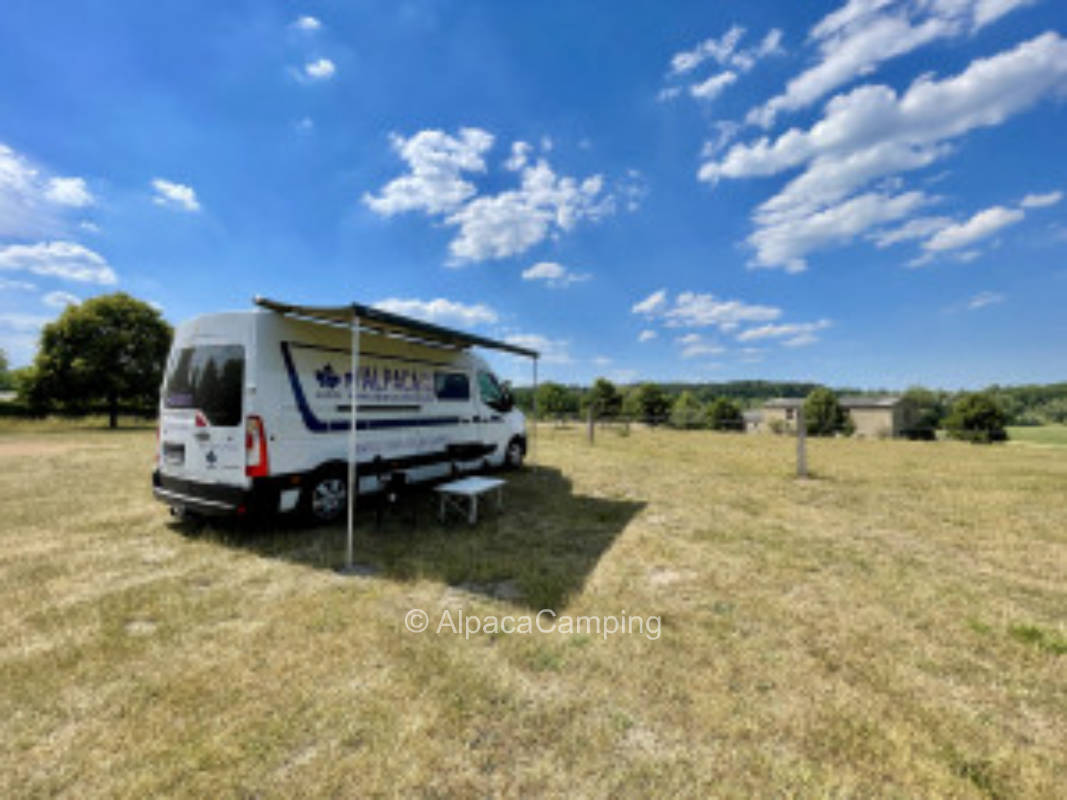 Camping in nature village at the paddock #4