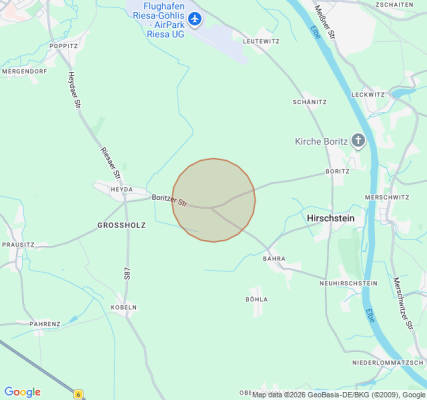 Campground in Hirschstein