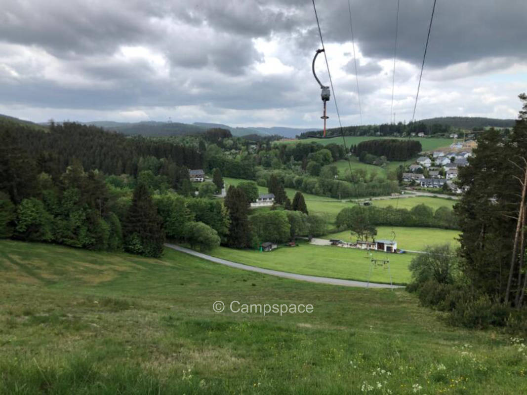 Wohnmobilstellplatz mit Bergblick, Willingen