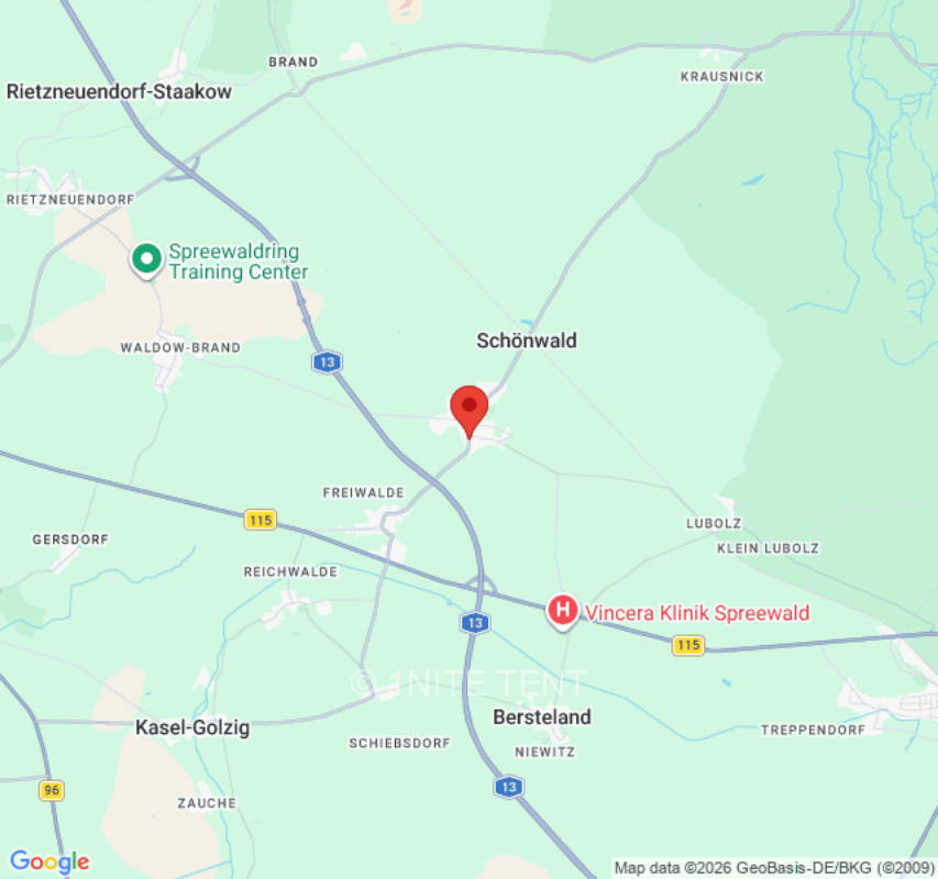 Zeltplatz in Schönwald