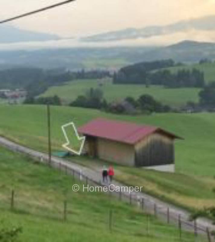 Privater Platz in Obermaiselstein