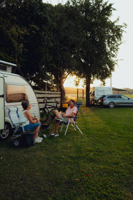 Idylle mit traumhaftem ausblick