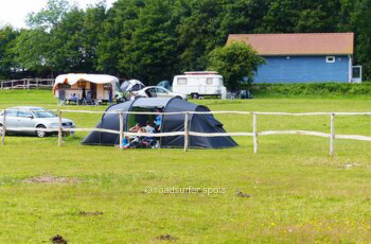 Campingzeltplatz auf der Zeltwiese
