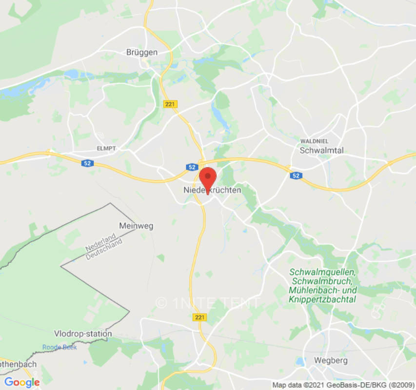Zeltplatz in Niederkrüchten, privater Stellplatz
