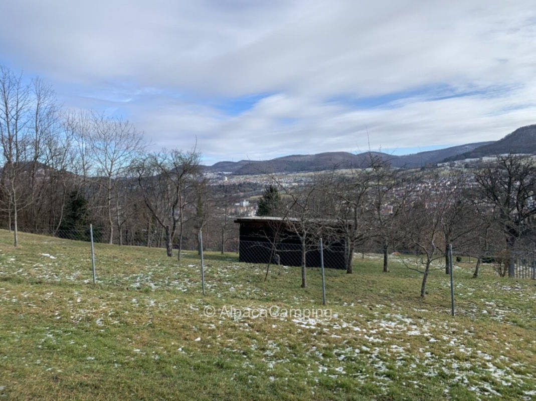 Pitch above the roofs of Pfullingen