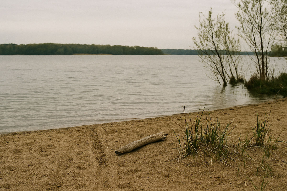 Der Cospudener See – KI-generiertes Symbolbild