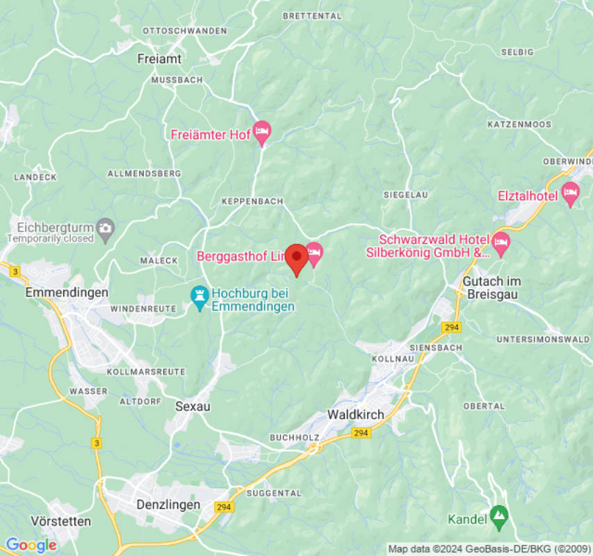 Naturbaden am Stellplatz bei den hohen Tannen