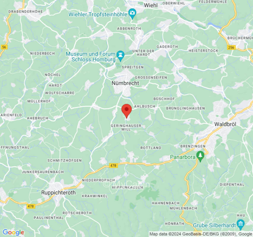 Gamping im Oberbergischen + Bruchstein-Souterrain