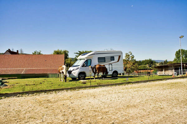 Wohnwagen & Wohnmobilstellplatz in Bad Gandersheim