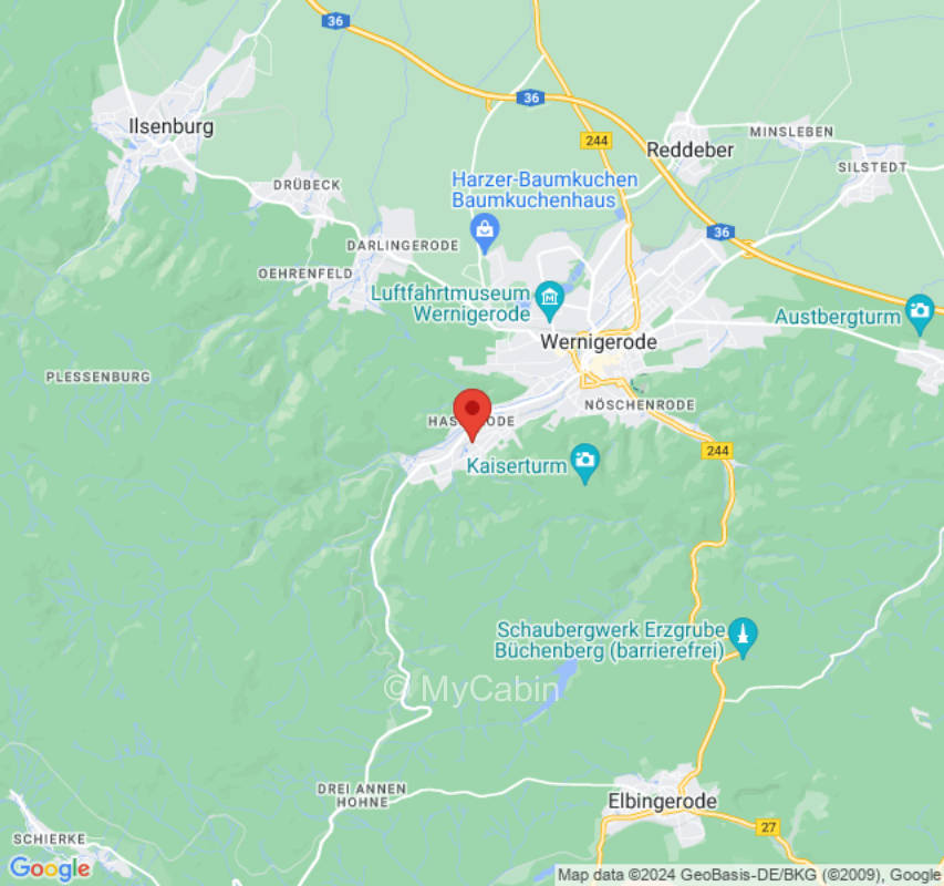 Direkt an der Brockenbahn im Harz