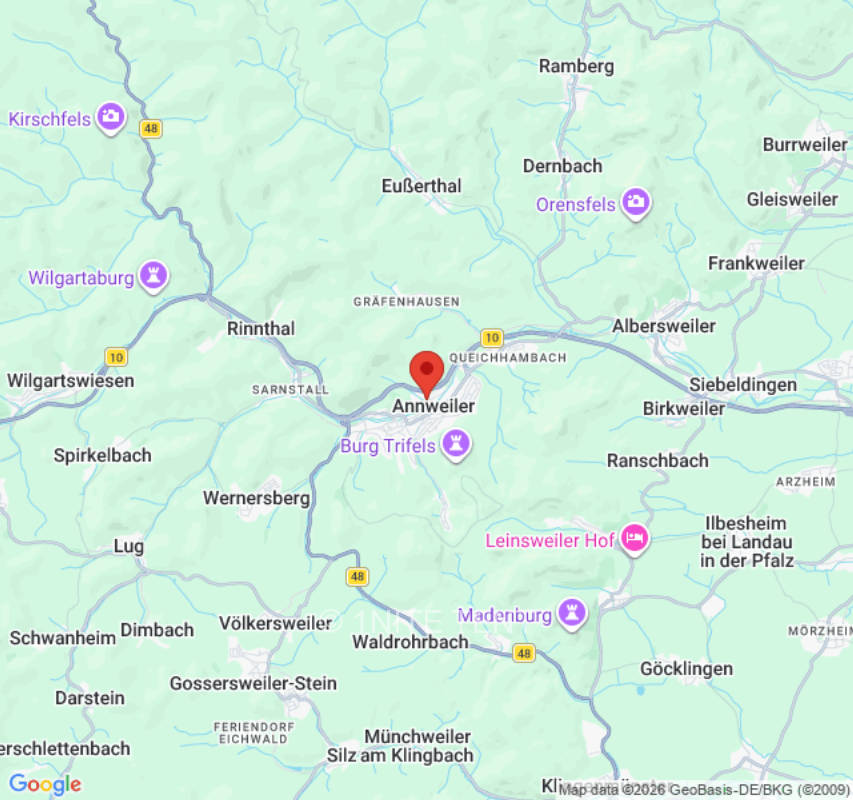 Zeltplatz in Annweiler am Trifels