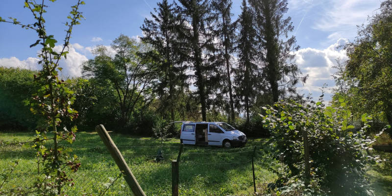 Stellplatz neben dem stuckle