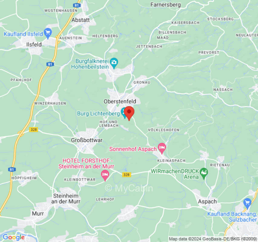 Parkplatz an altem Ponyhof mit toller Aussicht