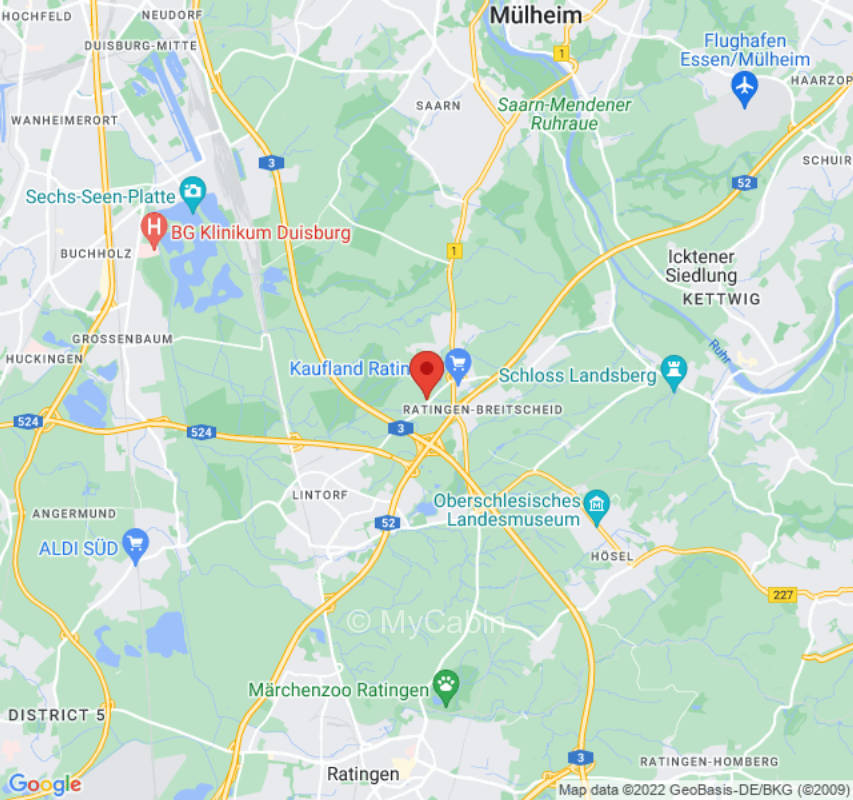Zentrale Lage zwischen Düsseldorf und Ruhrgebiet