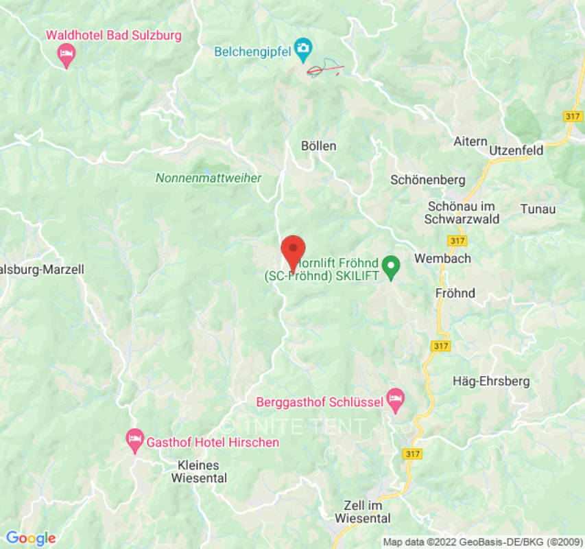 Campground in Kleines Wiesental