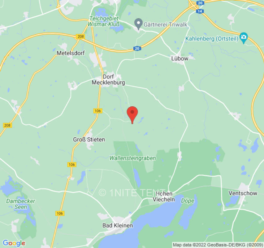 Campground in Dorf Mecklenburg