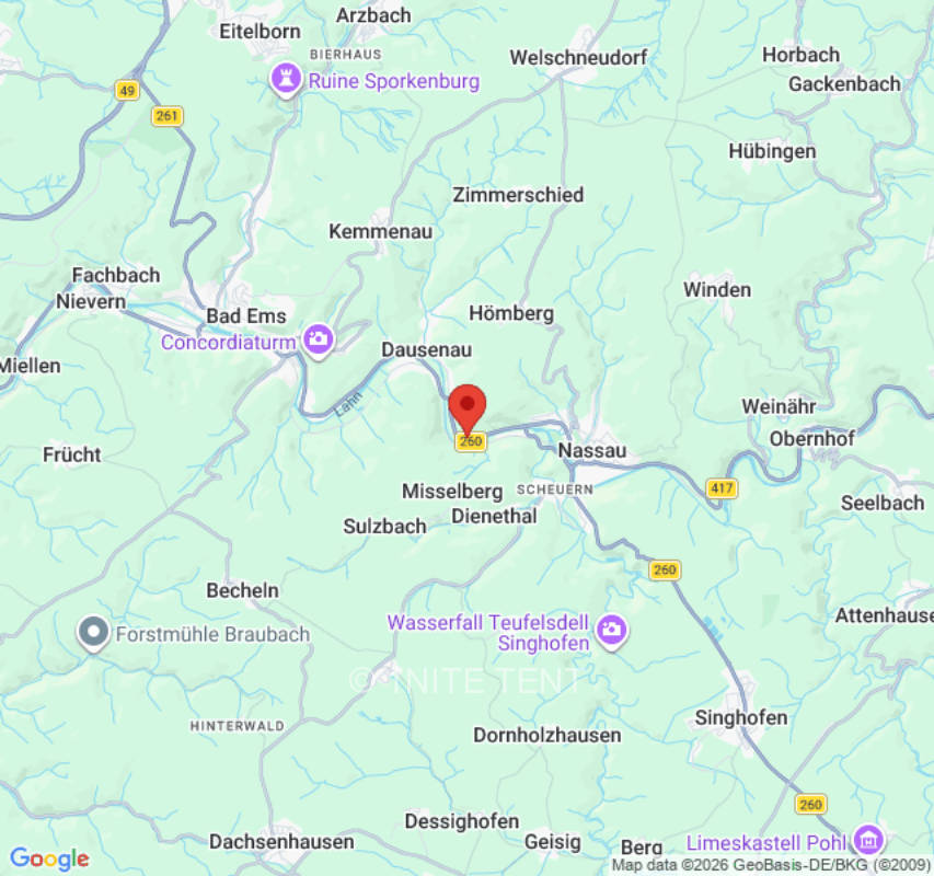 Zeltplatz in Dausenau