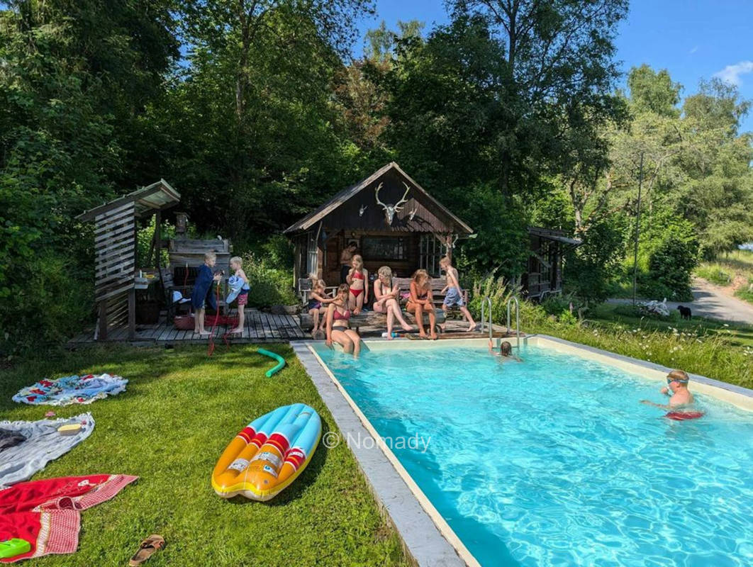 Forsthaus-Camp mitten im Wald