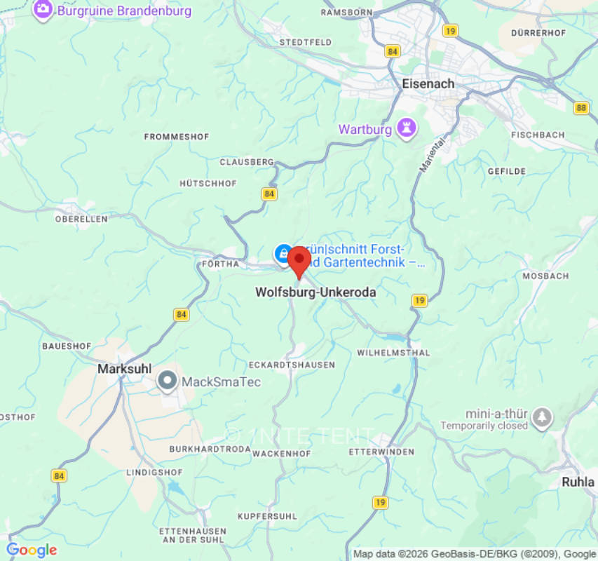 Zeltplatz in Wolfsburg-Unkeroda