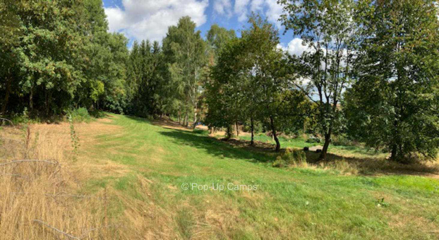 Ruhige Übernachtungen im Garten von Freunden