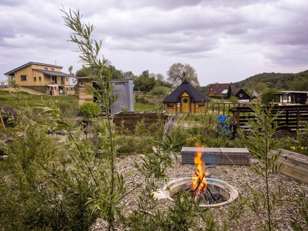 Campen in Smitherson Farmland - Natur, Tiere und Entspannung!