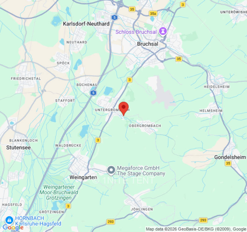 Zeltplatz in Bruchsal