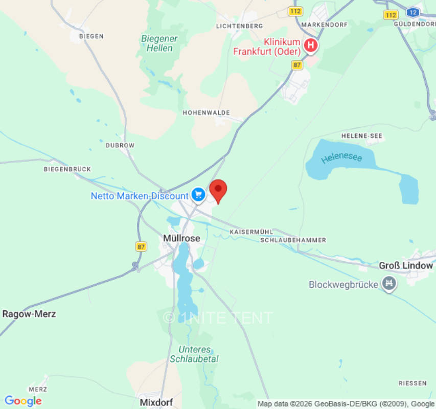 Zeltplatz in Müllrose