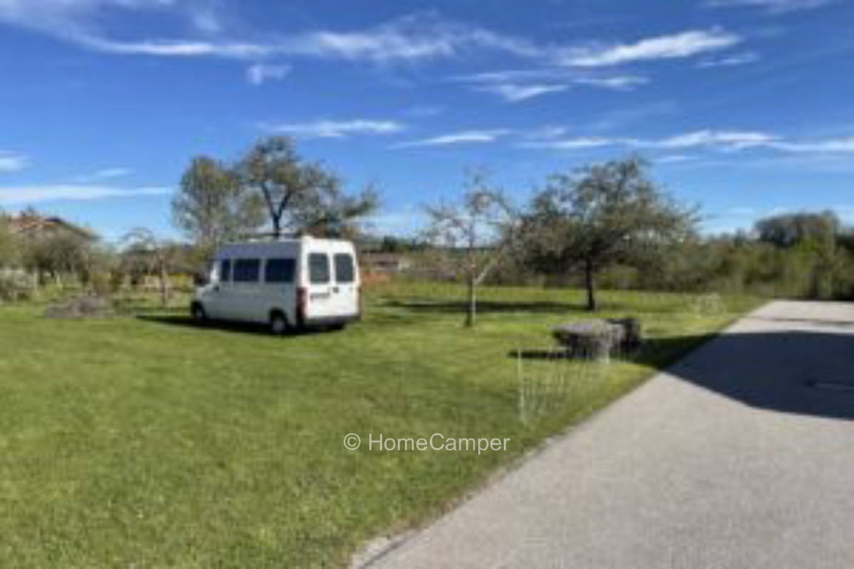 Privater Platz in Weyarn