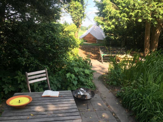 Campsite with private garden and outdoor shower (Campspace 6513)