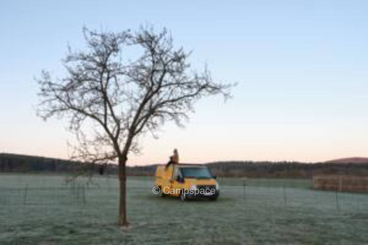 Bauernhofcamping bei Eisenach in Thüringen