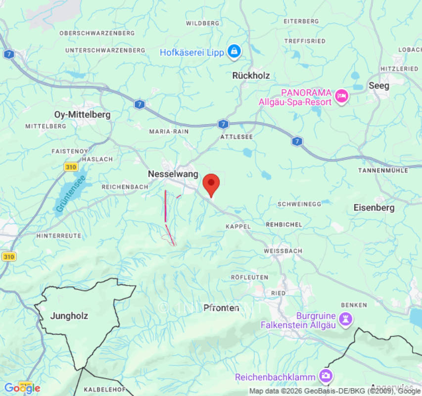 Zeltplatz in Nesselwang