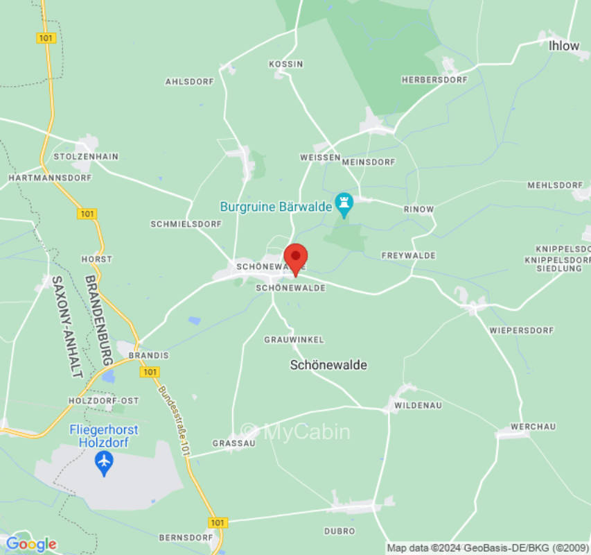 Eingezäunter Stellplatz auf Westernranch