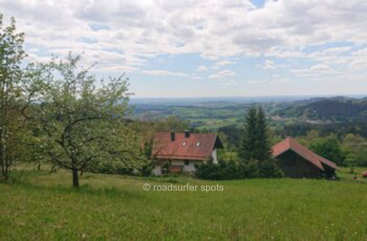 Above the clouds on the Bavarian Forest
