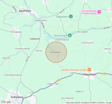 Campsite in Hiltpoltstein