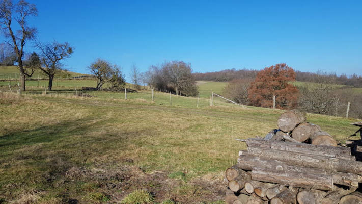 Naturcamping mit Wanderweg, Kleinich