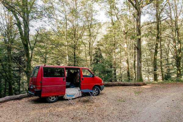 Naturcampingplatz unter den buchen