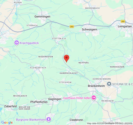Zeltplatz in Brackenheim, privater Stellplatz