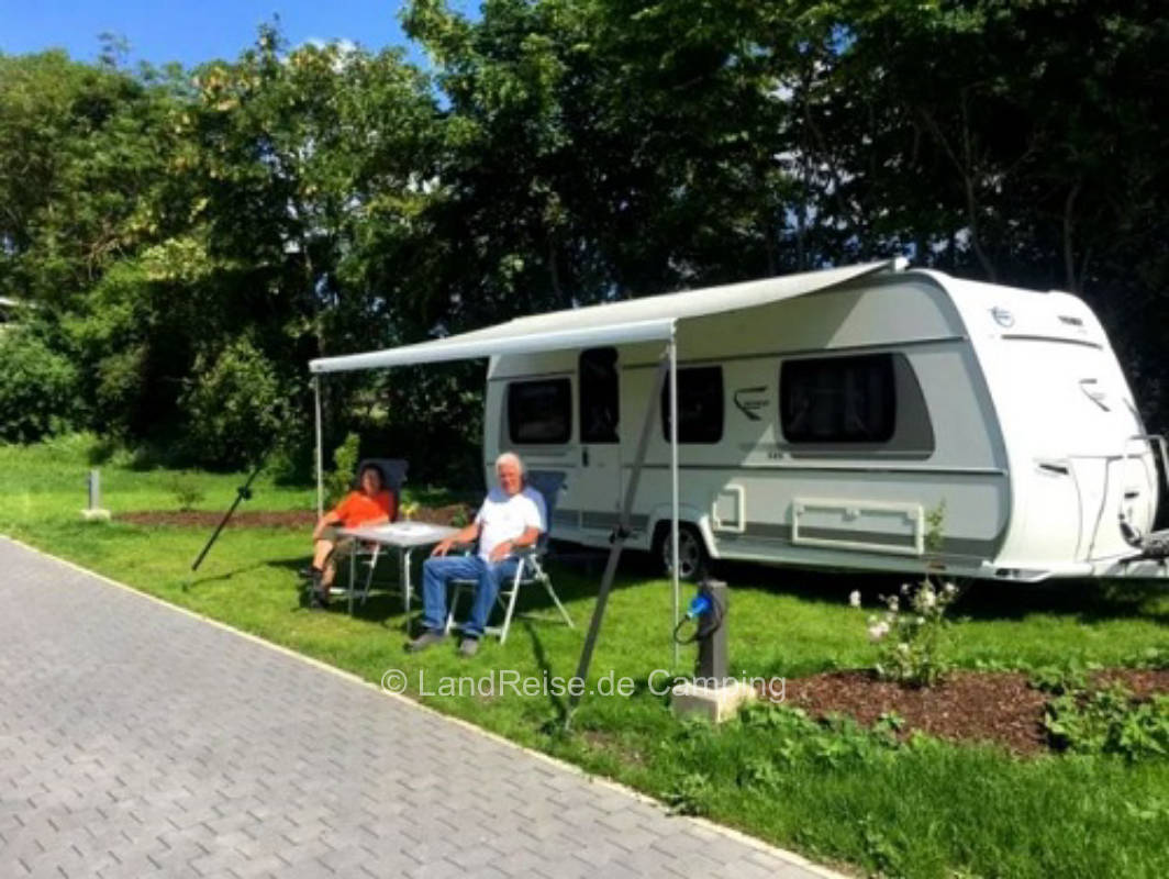 Beautiful pitch in the Rhön in the middle of nature