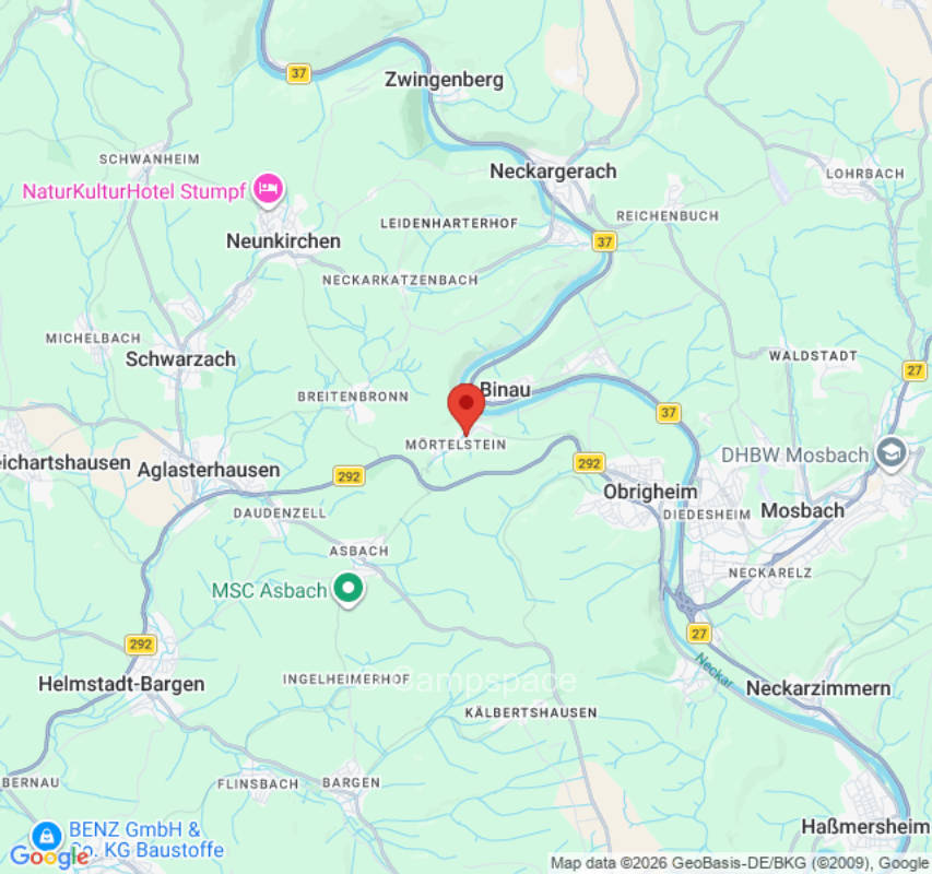 Zelt mit Motorrad (Campspace 23595)