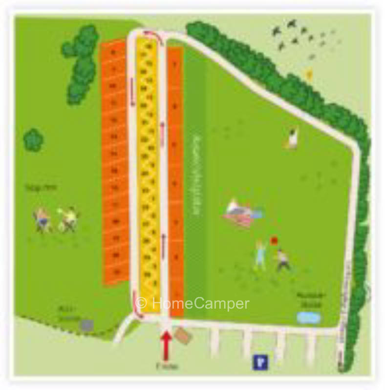 Privater Platz in Beelitz