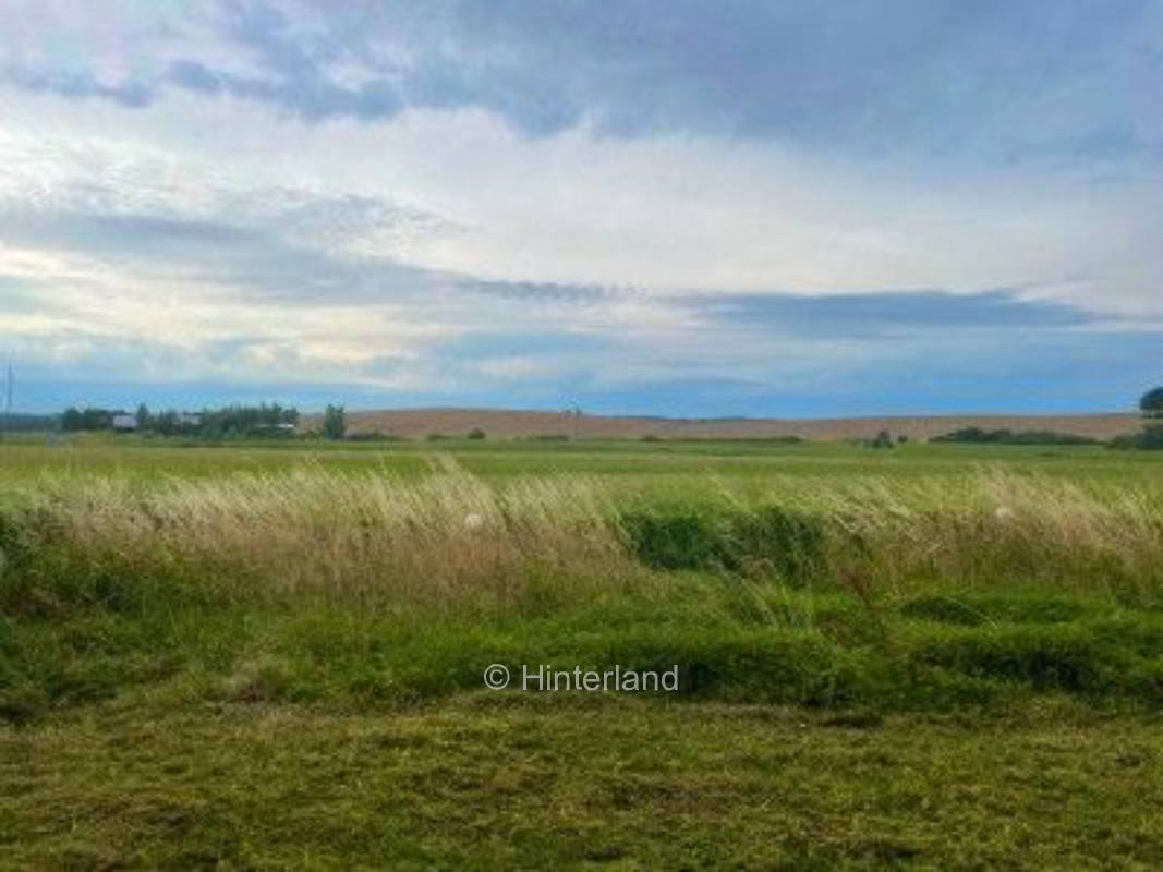 Ankerplatz im Fischerdorf am Greifswalder Bodden, privater Stellplatz
