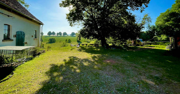 Pitch with a view on our farm (1/3)