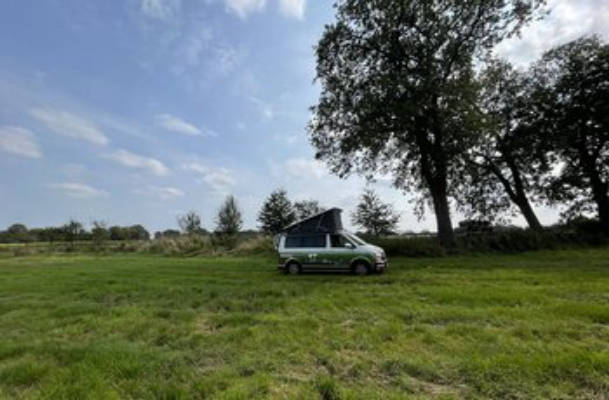 Camping in the raw at the farmhouse