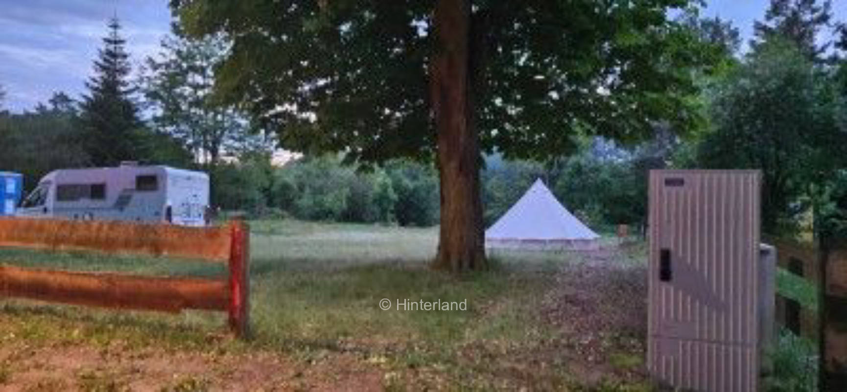 Campen in der Mecklenburgischen Seenplatte