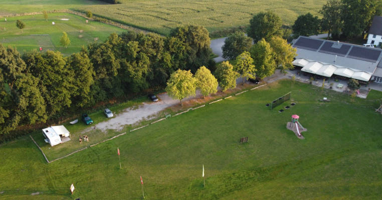 Stellfläche am SwinGolf Gelände