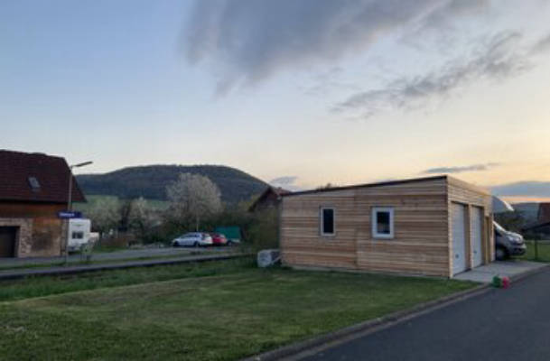 Centrally located in Diebach on the Franconian river Saale