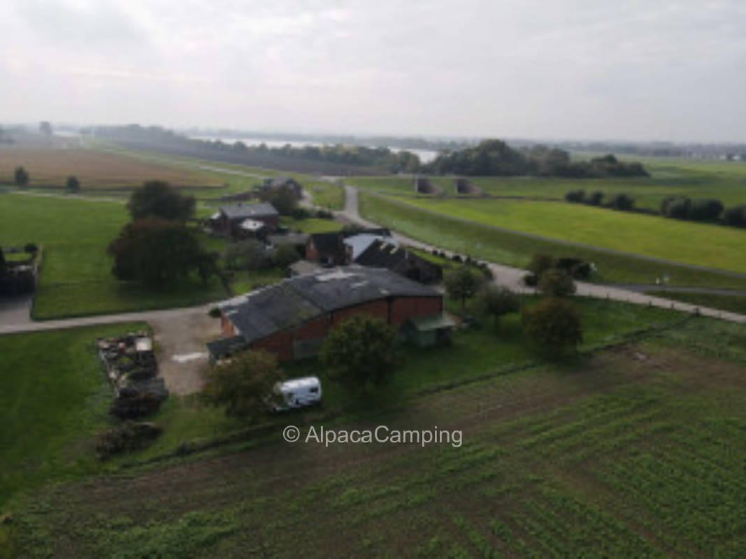 Ruhe und Erholung am Rheindeichfuß mit direktem Anschluß an Radweg auf der Deichkrone #1