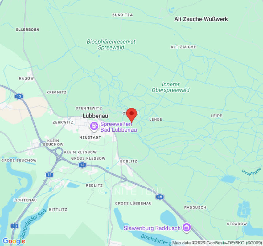 Zeltplatz in Lübbenau/Spreewald