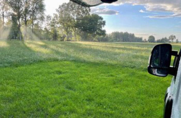 Camping at the Hohes Moor Nature Reserve