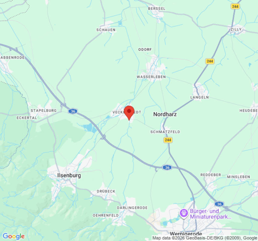 Zelten am Harz, Dorfidylle am Bach